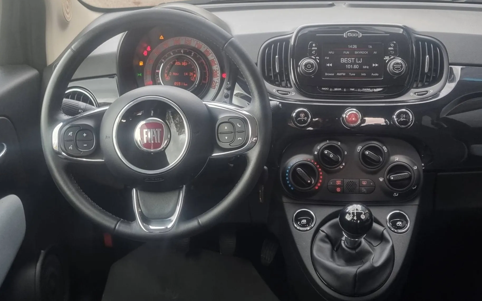 Zunanja slika - Fiat 500 - 1.2 8v Bicolor-Led-Alu-Tempomat-Multifunkcija-USB - 7