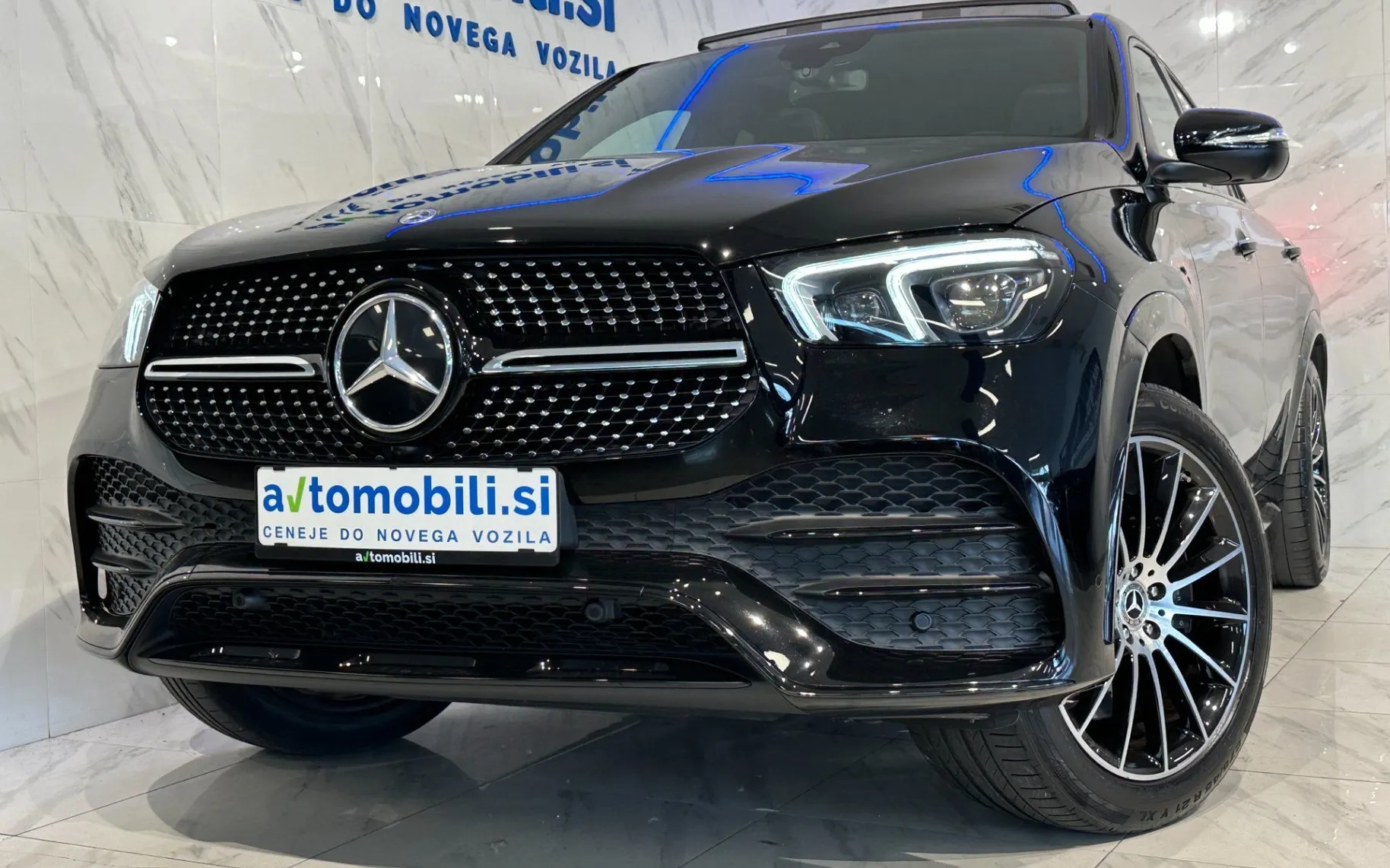 Zunanja slika - Mercedes-Benz GLE coupe - 400d|4Matic|AMG|Pano|Zračno|ACC|Hlajenje|360K|... - 3