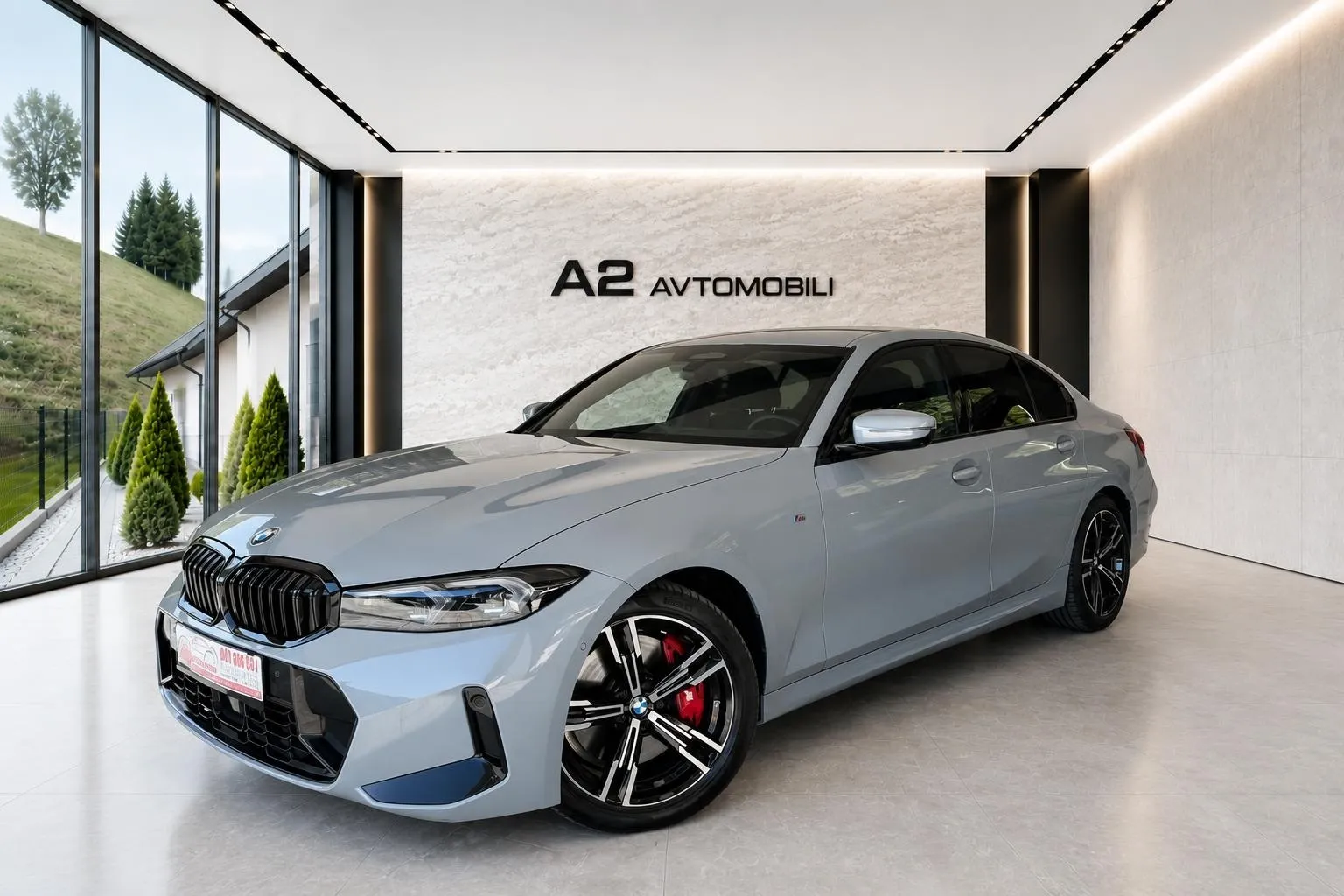 Notranja slika - BMW serija 3: - 320d xD M PRO PAKET-HEAD UP-KAMERA360-NAVI-ACC- - 8