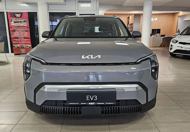 Zunanja slika - KIA EV3 - 58.3 kWh baterija. 150 kW  204 KM  Star - 2