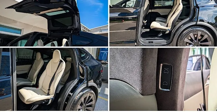 Zunanja slika - Tesla Model X - Plaid All-Wheel Drive Yoke Avtopilot kljuka - 15