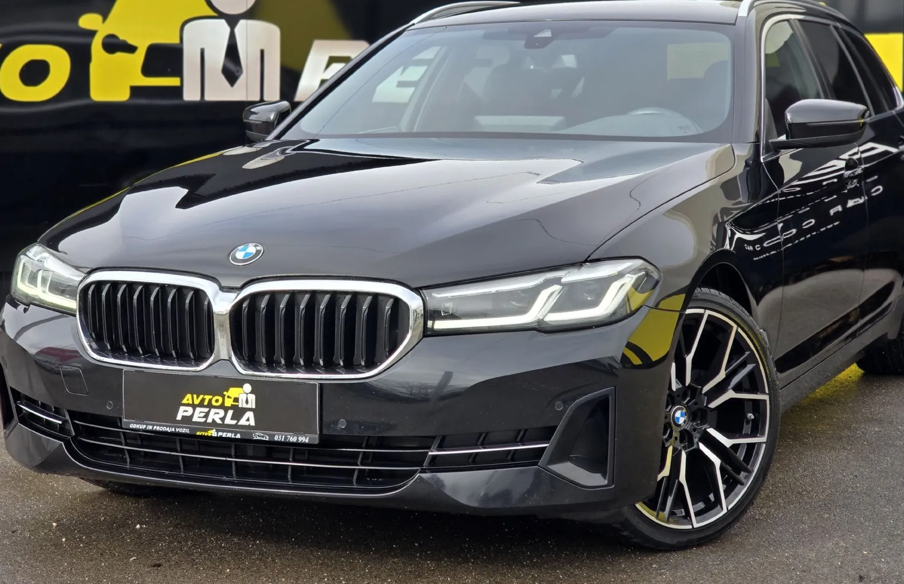 Zunanja slika - BMW Serija 5 - Touring: 520 d 2.0 140KW-M-NEMŠKI-KOT NOV-ALU 20 - 1