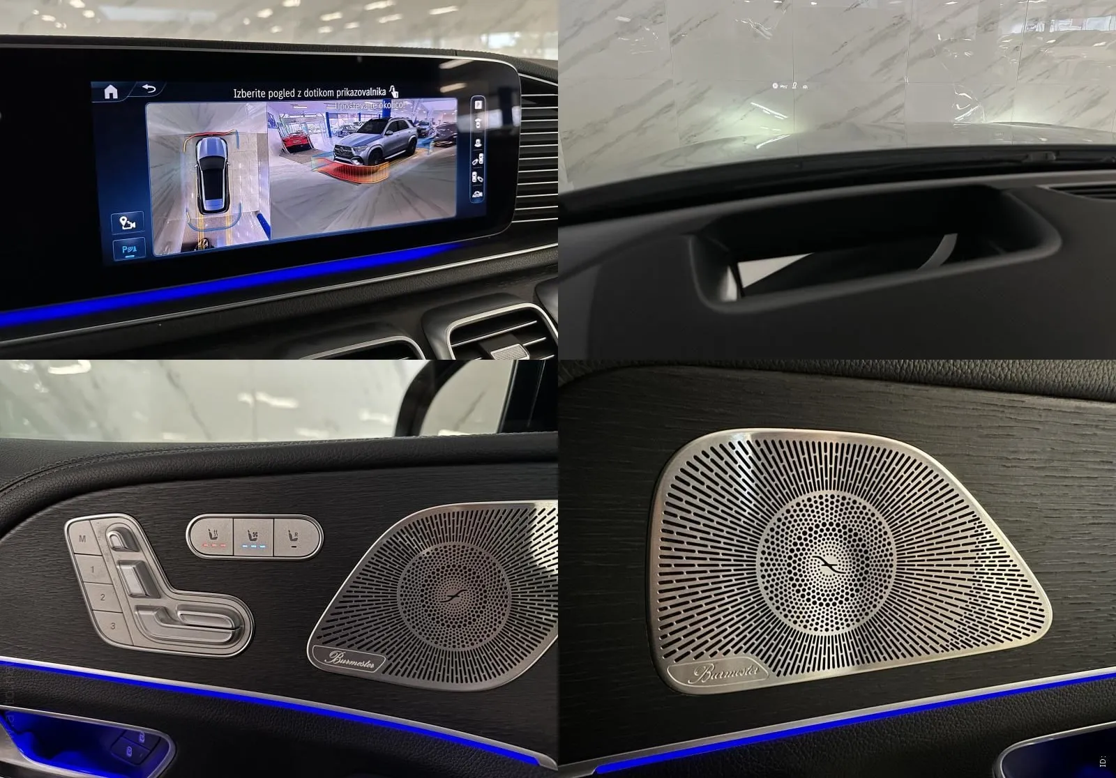 Notranja slika - Mercedes-Benz GLE-Razred - 450d|4Matic|AMG|Pano|Zračno|HUD|ACC|Hlaj|Burm|360 - 12