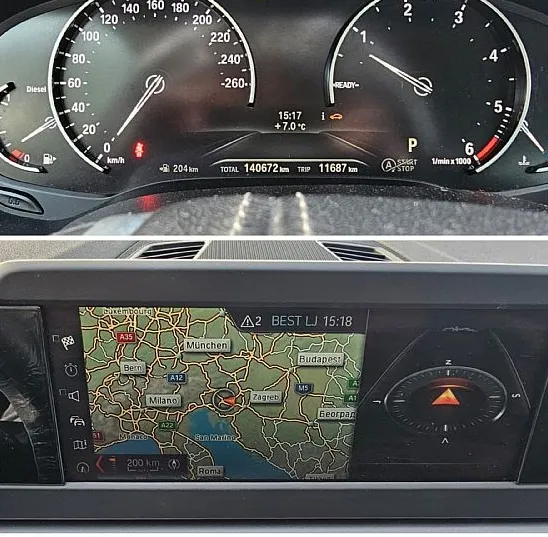 Zunanja slika - BMW Serija 5 - : 520d AUT.|novi model|NAVI|ALU|PDC|AC|LED|MULTIFUNK - 11