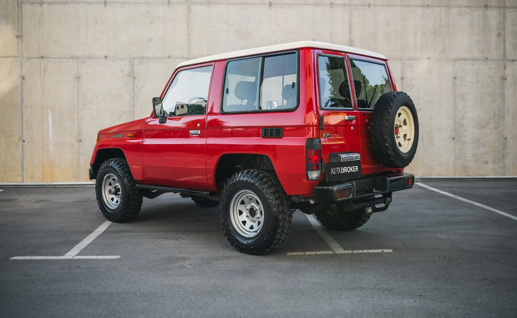 Zunanja slika - Toyota Land Cruiser - 2.4 TD LJ70 oldtimer 1988 robustna 4x4 klasika - 7