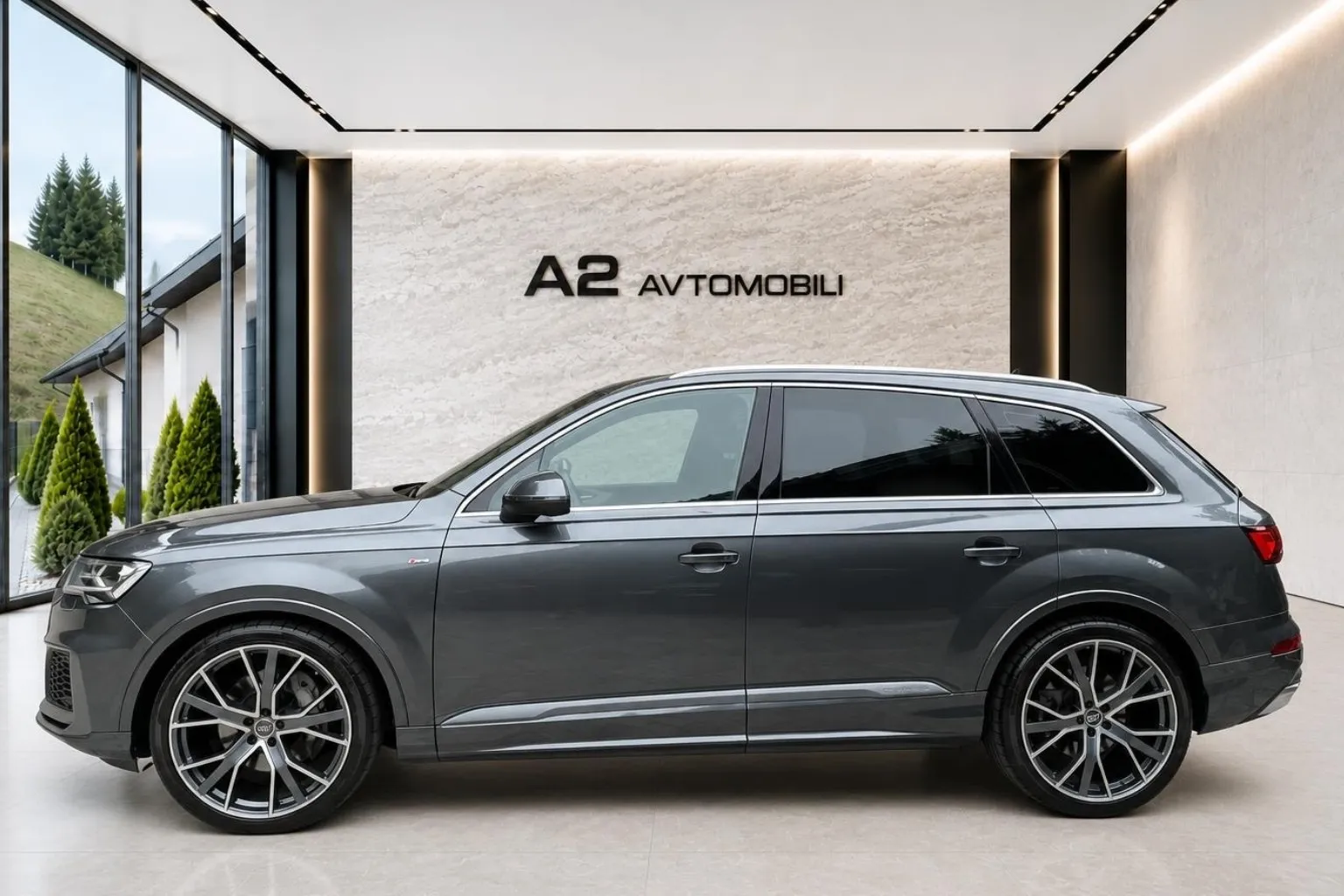 Notranja slika - Audi Q7 - quattro  TDI S line -ACC-KAMERA-ZRAČNO-ALU22- - 8