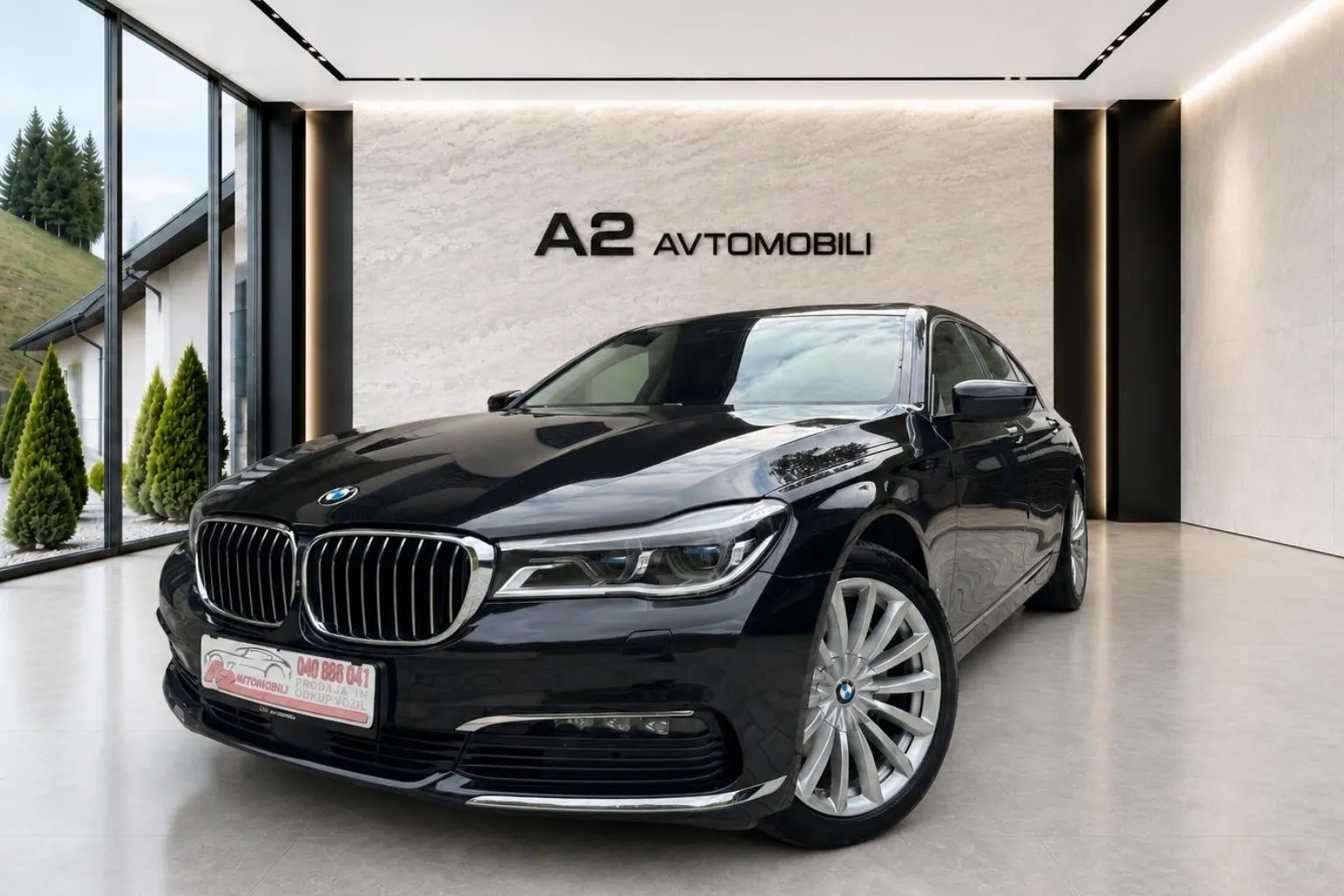 Notranja slika - BMW serija 7: - 740d xDrive Avt.-MAX OPREMA-samo 129900km-ODLIČEN- - 8