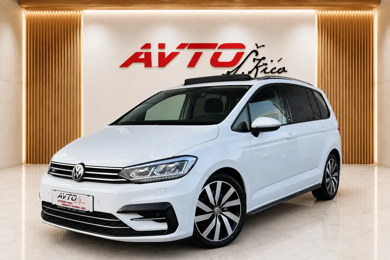 Zunanja slika - VW Touran - 2.0 TDI-R-LINE-BI-XENON-LED-PANORAMA-NAVI-PDC-... - 1