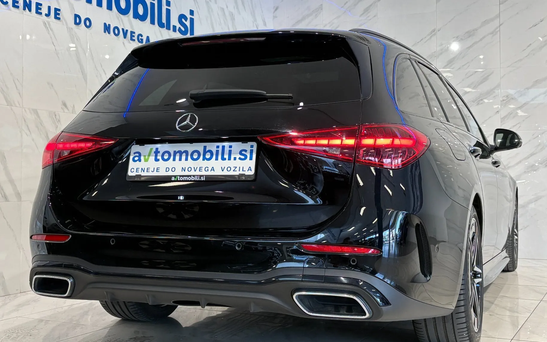 Zunanja slika - Mercedes-Benz C-Razred - 220d AMG-Line|ACC|Pano|Kljuka|360K|HUD|KeyGo - 6