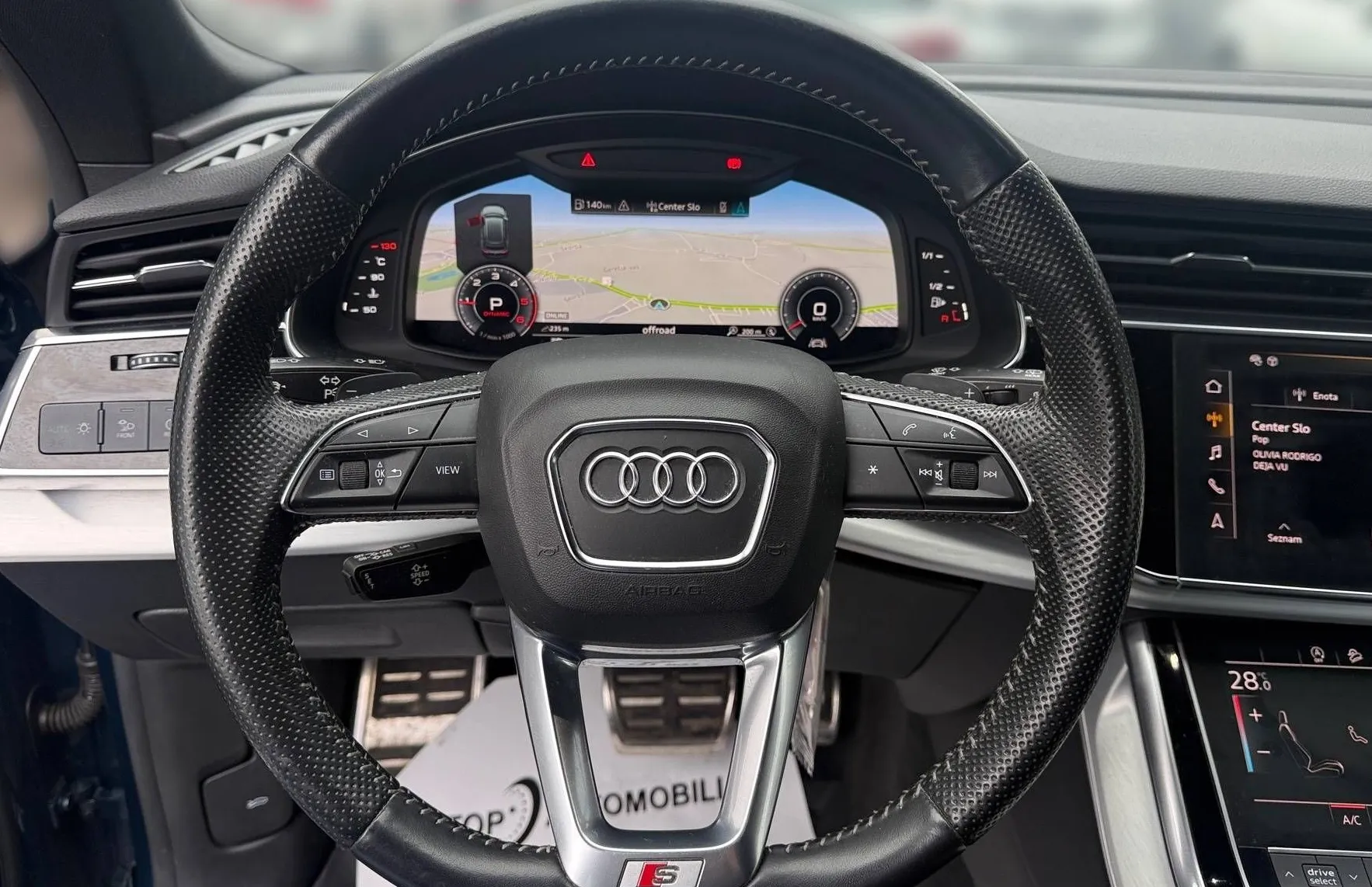 Zunanja slika - Audi Q8 - 50 TDI Q S LINE HD MATRIX ZRAČNO RADAR KAMERA - 14