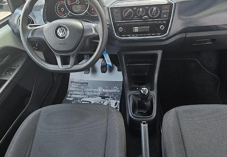 Zunanja slika - Volkswagen up! - 1.0 tovarniški CNG PLIN + bencin 68ks°LED°Klima - 10