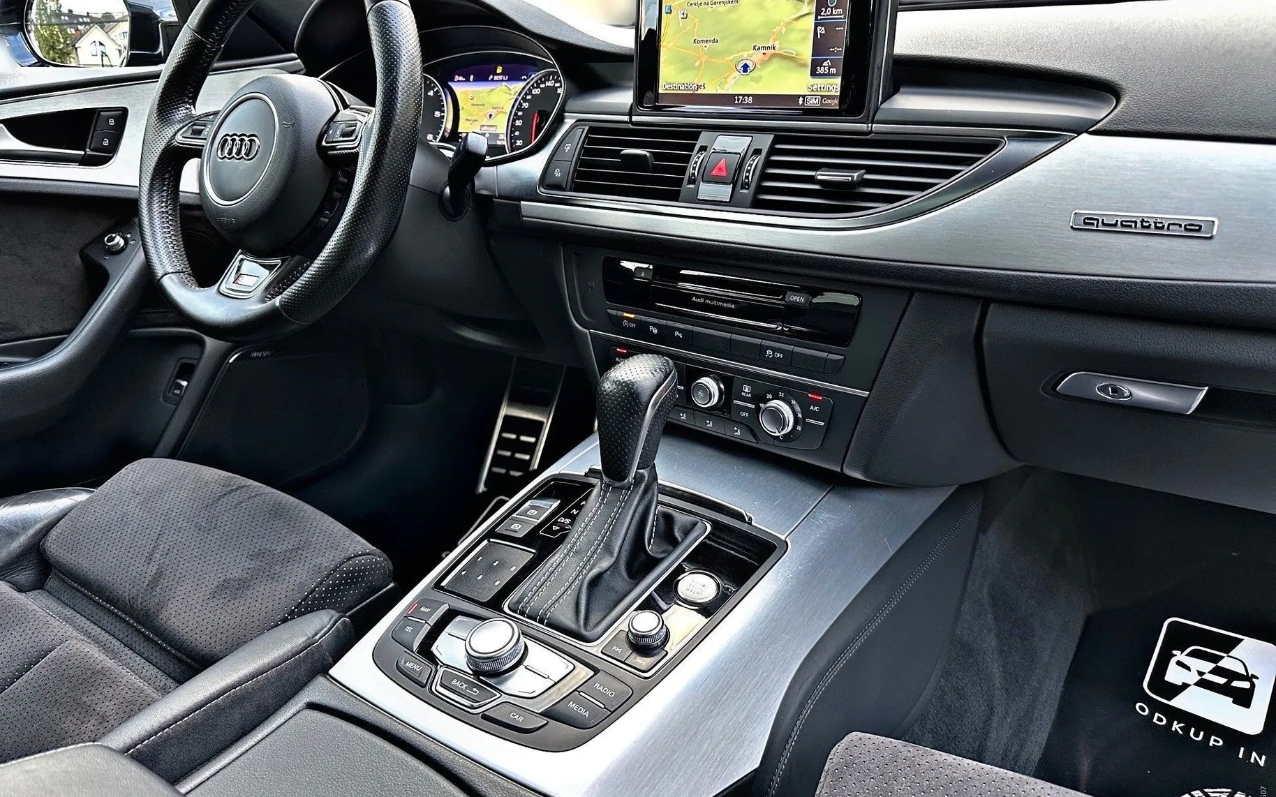 Notranja slika - Audi A6 - 3.0 TDI QUATTRO•235KW•BI-TURBO•ŠIBEDAH•MATRIX•NA - 10