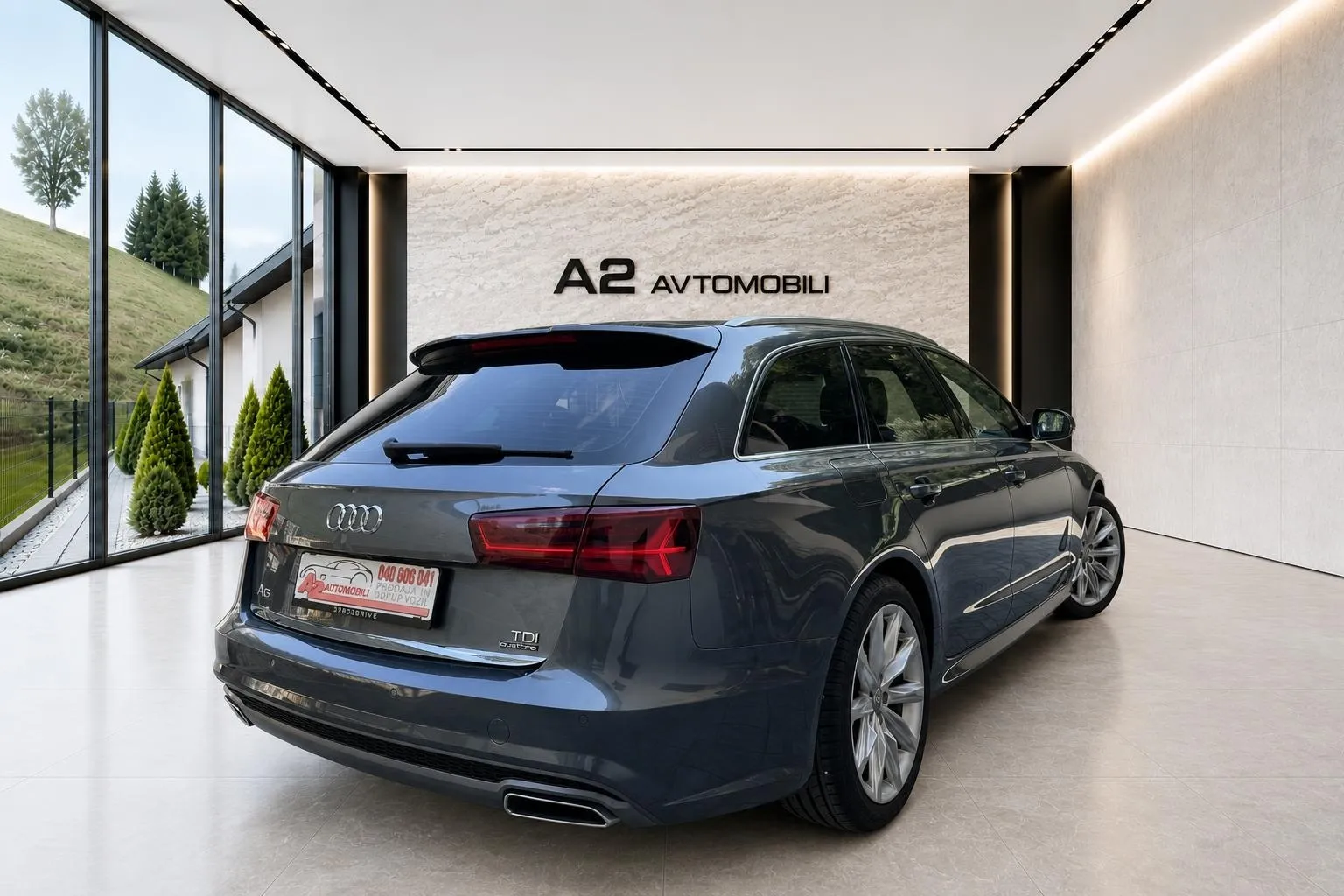 Zunanja slika - Audi A6 Avant - 3.0 TDI quattro -S LINE-PANORAMA-ZRAČNO-MATRIX- - 6
