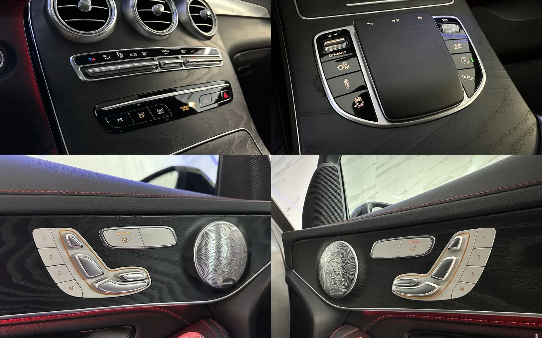 Notranja slika - Mercedes-Benz GLC coupe - AMG 43 4Matic|ACC|Memory|Burmester|360K|Pano... - 12