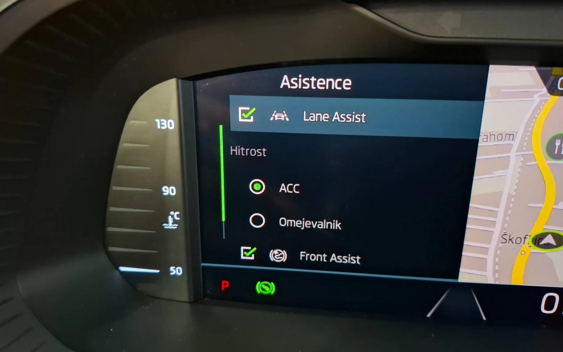 Notranja slika - Škoda Octavia - Combi 2.0 TDI DSG-VIRTUAL-FULL LED-VELIKA NAVI-ACC - 11