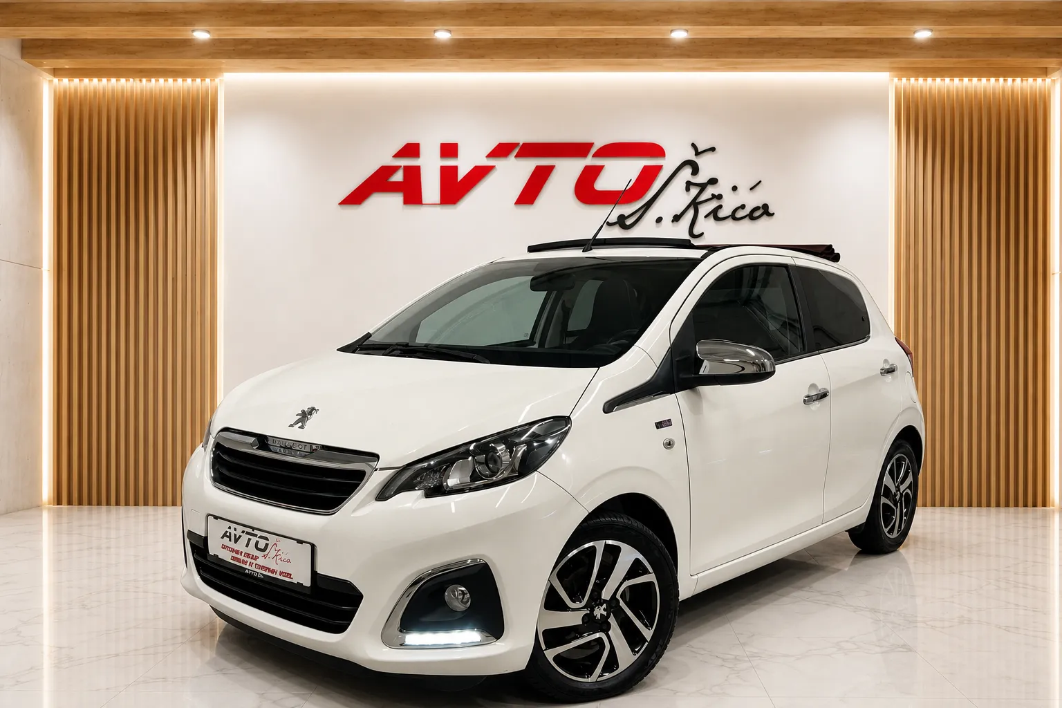 Zunanja slika - Peugeot 108 - 1.2-CABRIO-TEMPOMAT-LED-KAMERA-ALU-ODLIČEN... - 2