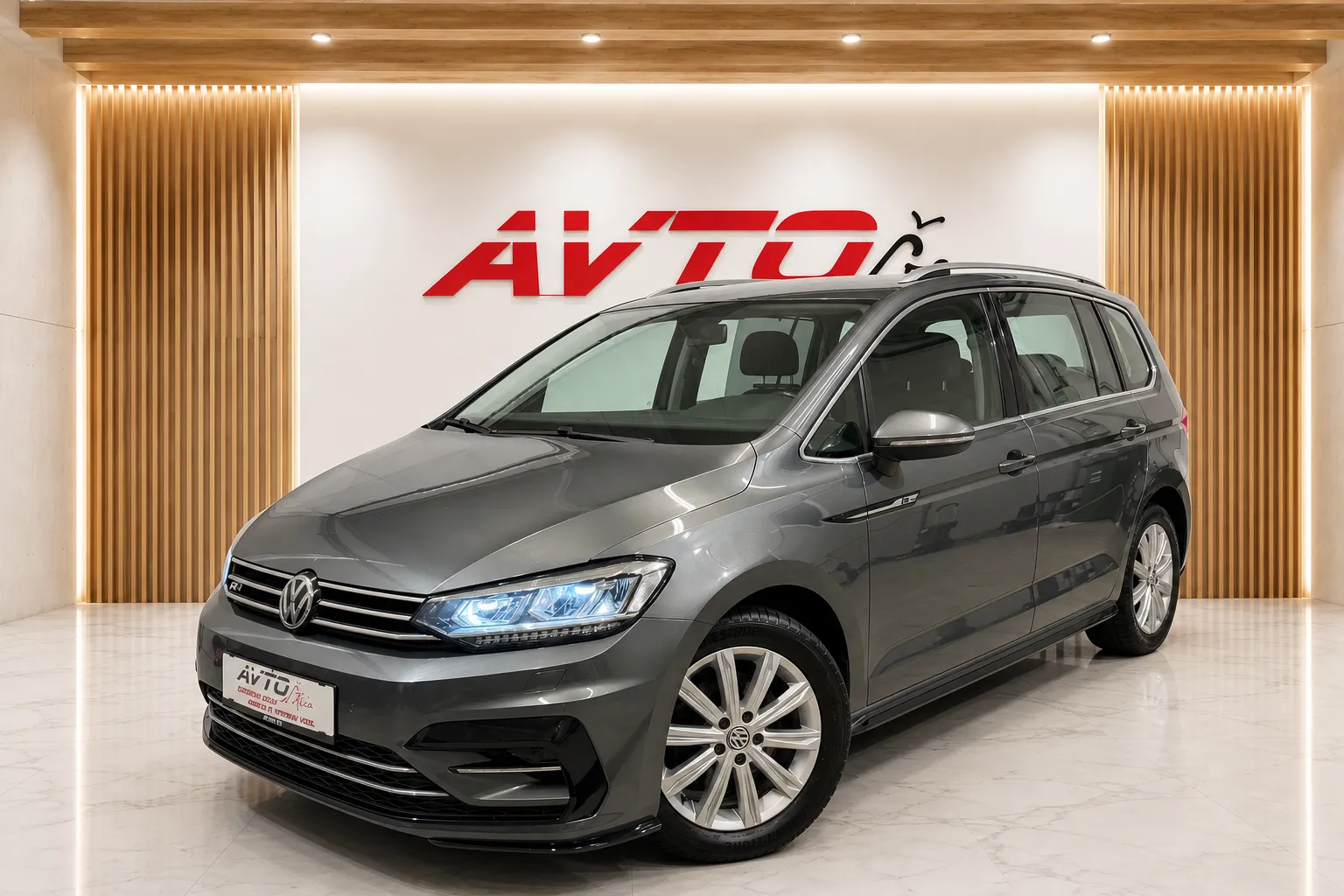 Zunanja slika - Volkswagen Touran - 2.0 TDI-R-LINE-DSG-LED-KAMERA-NAVI-PDC-RADAR TEM - 1