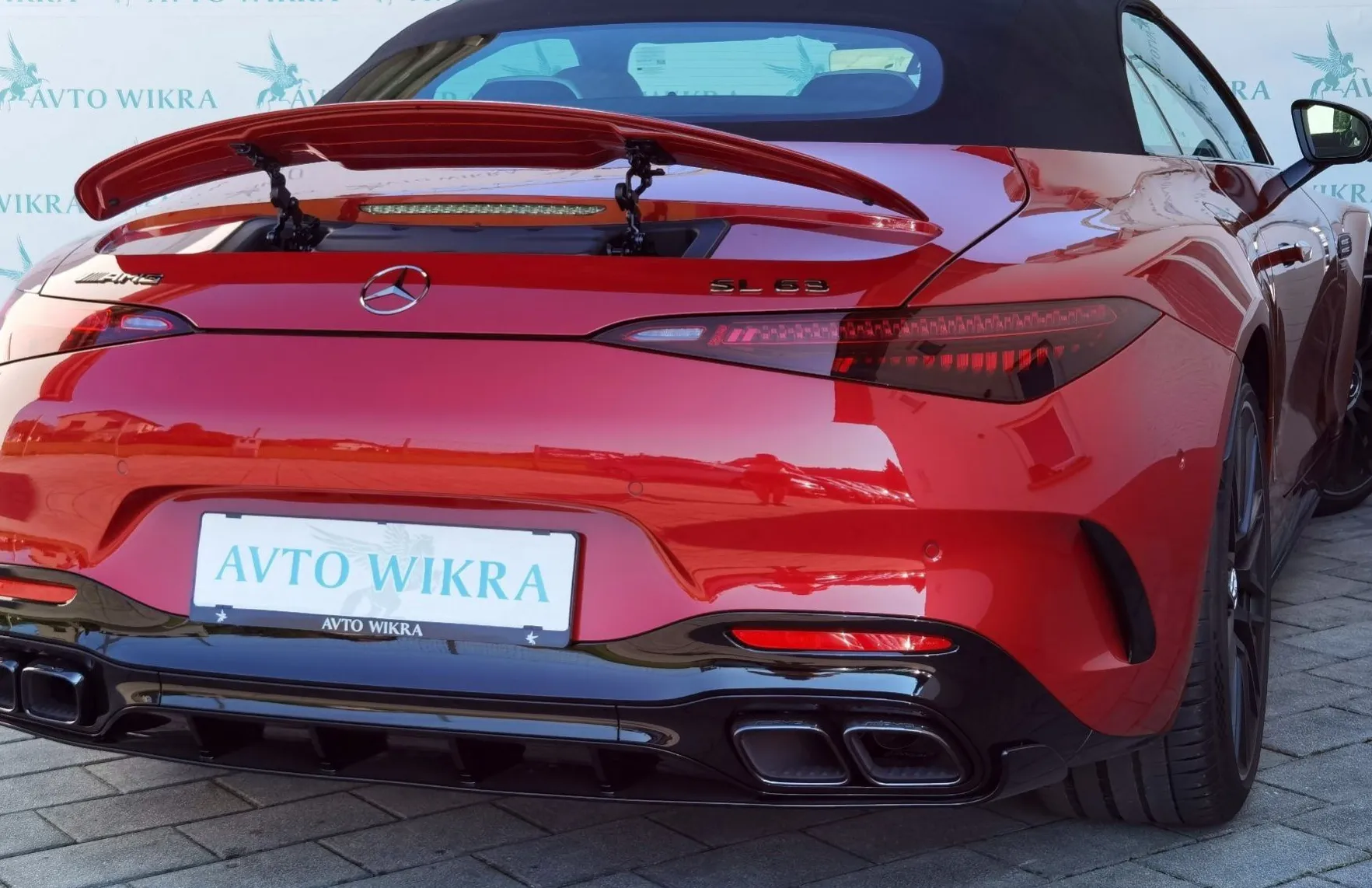 Zunanja slika - Mercedes-Benz SL-Razred - 63 AMG 4M+ DIGITAL-L•AERO•HLAJ-SED•HEAD•KAM360•21C - 4