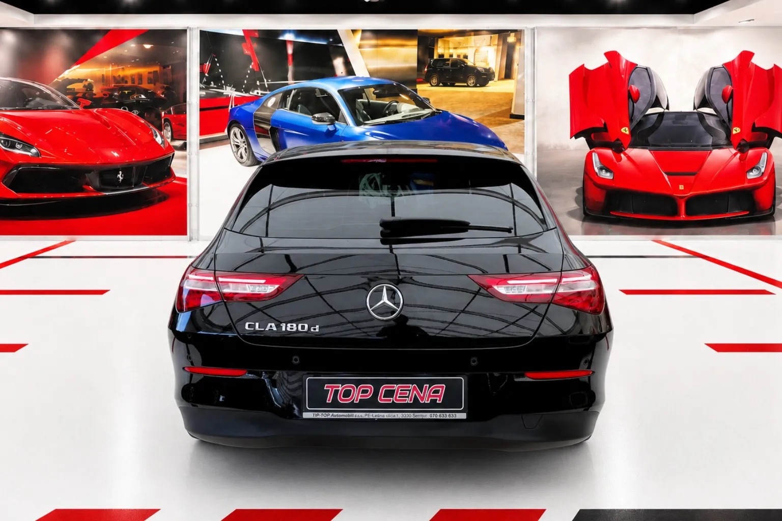 Zunanja slika - Mercedes-Benz CLA Shooting Brake - 2.0 D  LED ALU NAVI KAMERA 2XPDC KLJUKA KOT-NOV  . - 4