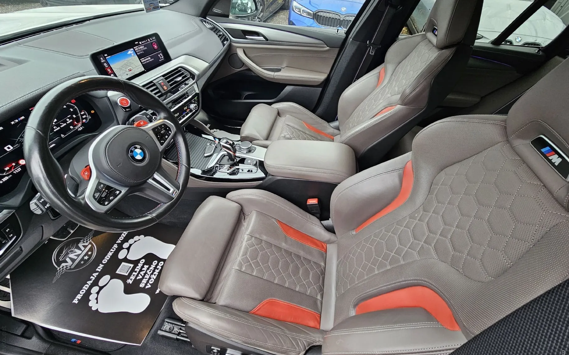 Notranja slika - BMW serija X3: - M-COMPETITION |VIRTUAL|HL-SED|KAMERA|RADAR|TOP|A21 - 7