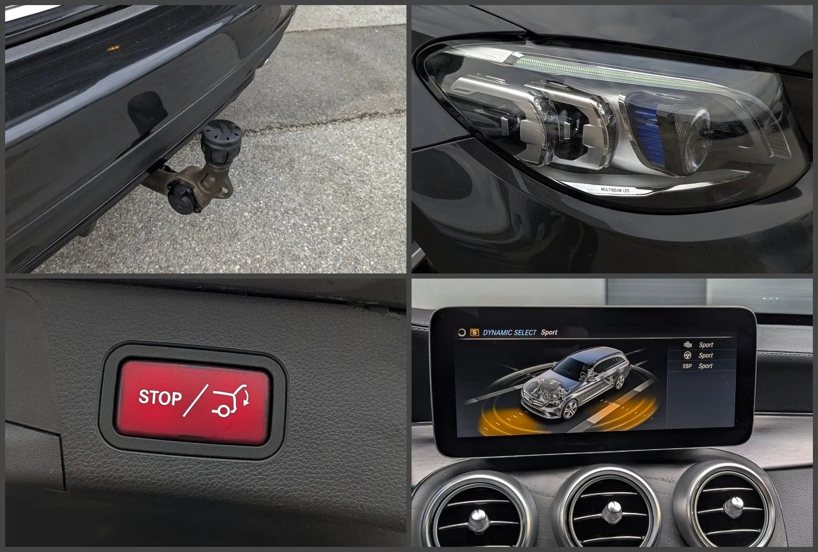 Zunanja slika - Mercedes-Benz C-Razred - C 220 d T AMG Line Avt. NIGHT|ACC|KEYLESS|LED - 13
