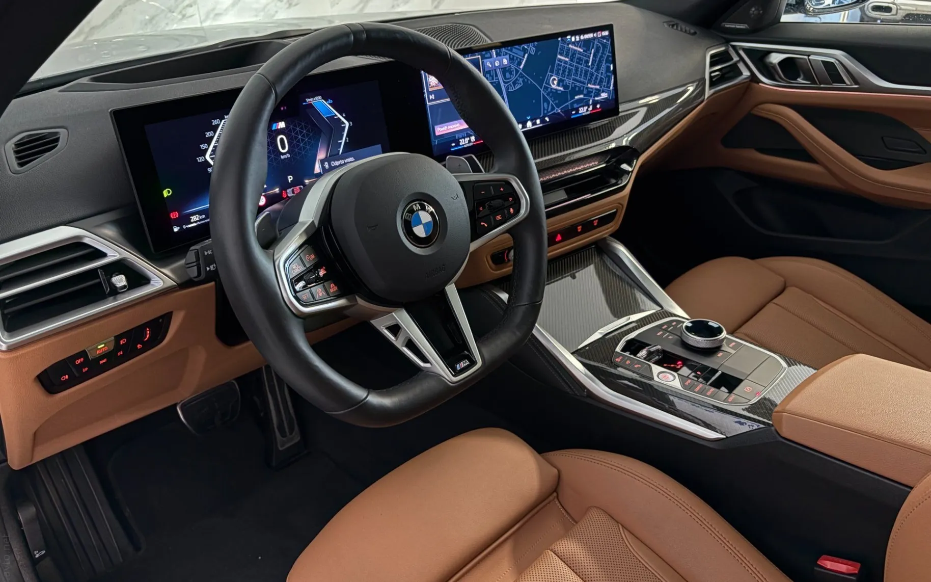 Notranja slika - BMW serija 4 Gran Coupe: - 20d|xDrive|M-Pro|Pano|ACC|Harman|360K|HUD|Memory| - 8