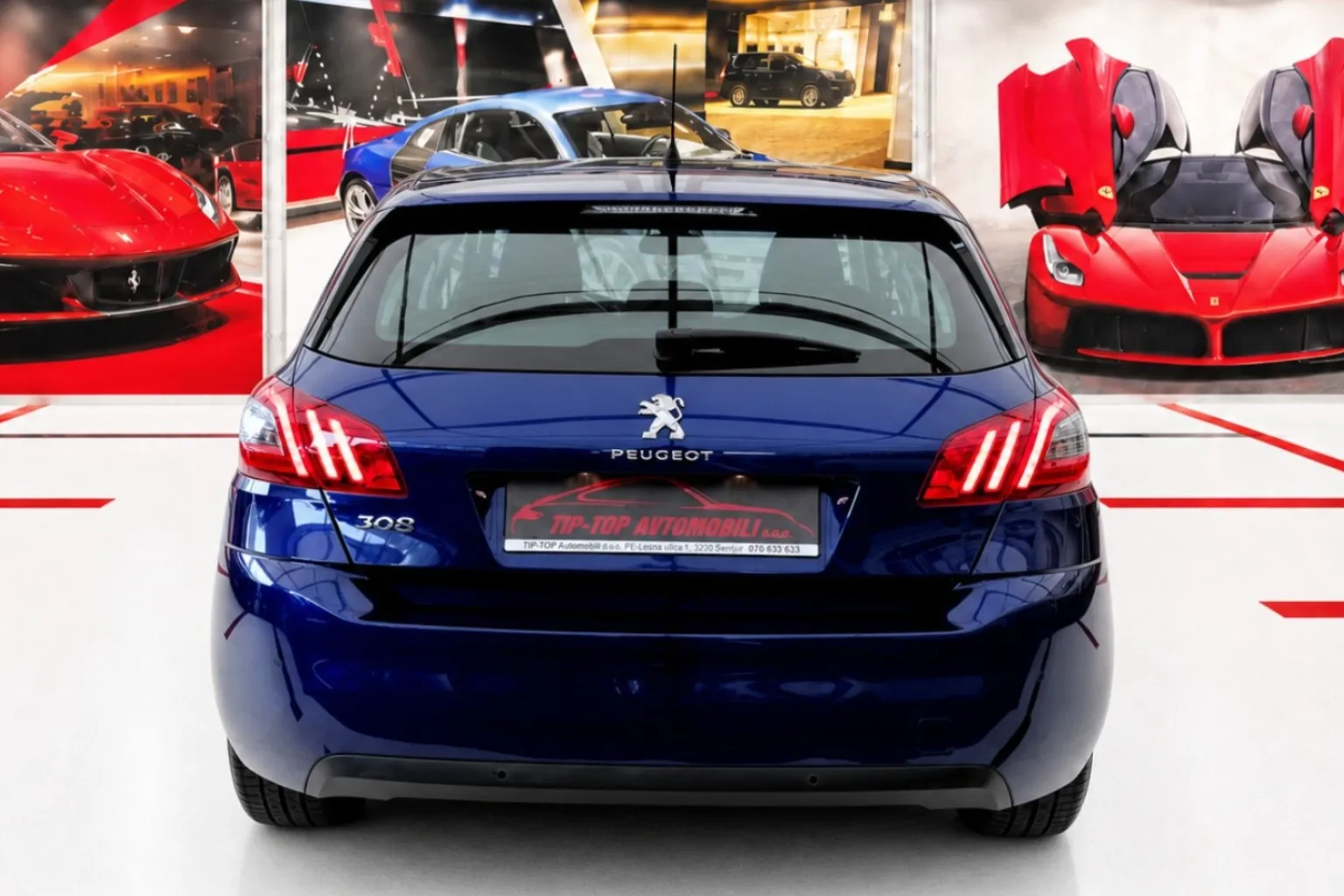 Zunanja slika - Peugeot 308 - 1.5 BlueHDi 100 STT ALLURE 2XPDC ALU NAVI VRHUNS.. - 4