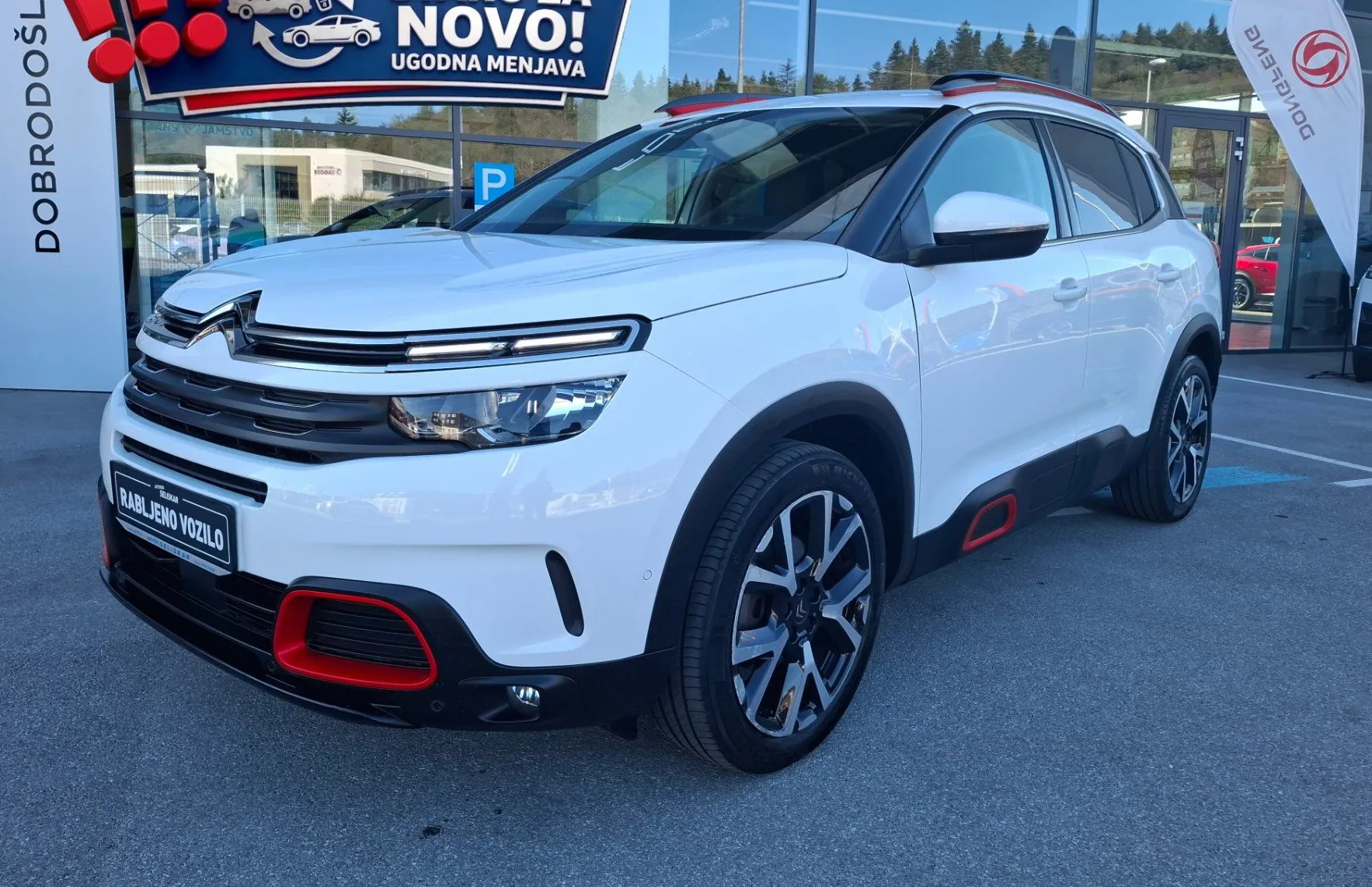 Zunanja slika - Citroën C5 Aircross - 1.2 PureTech 130 Shine - MENJAN JERMEN - ODLIČEN - 1