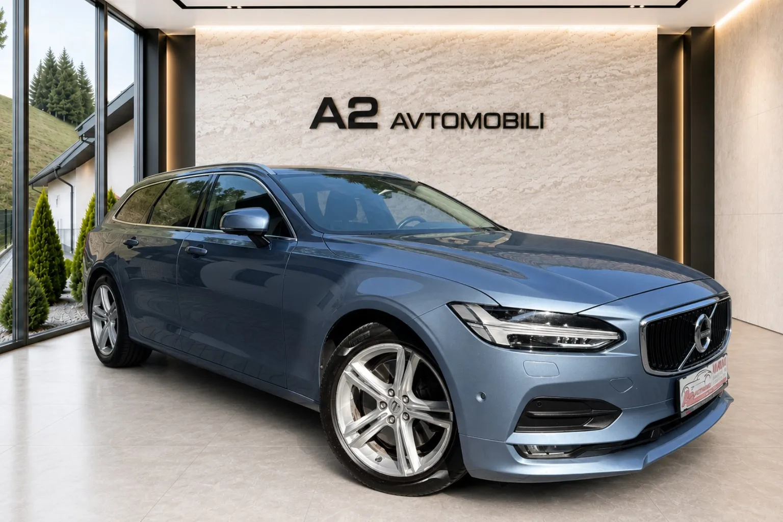 Notranja slika - Volvo V90 - D5 A AWD 4X4-KAMERA 360-ACC-NAVI-ALU- - 7