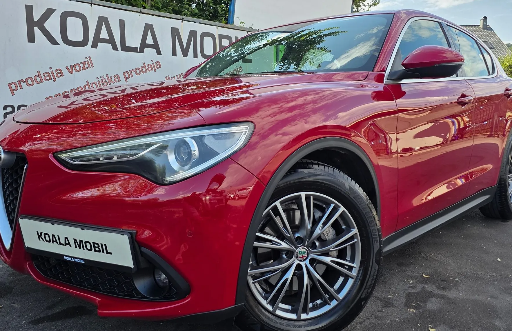 Zunanja slika - Alfa Romeo Stelvio - 2.2 DIESEL 180 AVT. LED-ALU PALTIŠČA-NAVI - 16