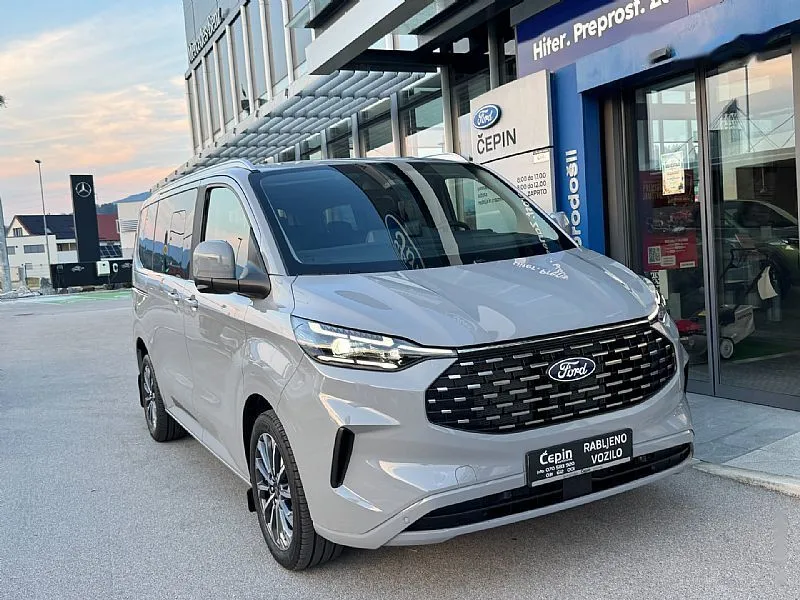Zunanja slika - Ford E-Transit Custom - 2.0TDCi-L1-4X4-TITANIUMX-AUT-AWD-RADAR-TEMP-SLO - 1
