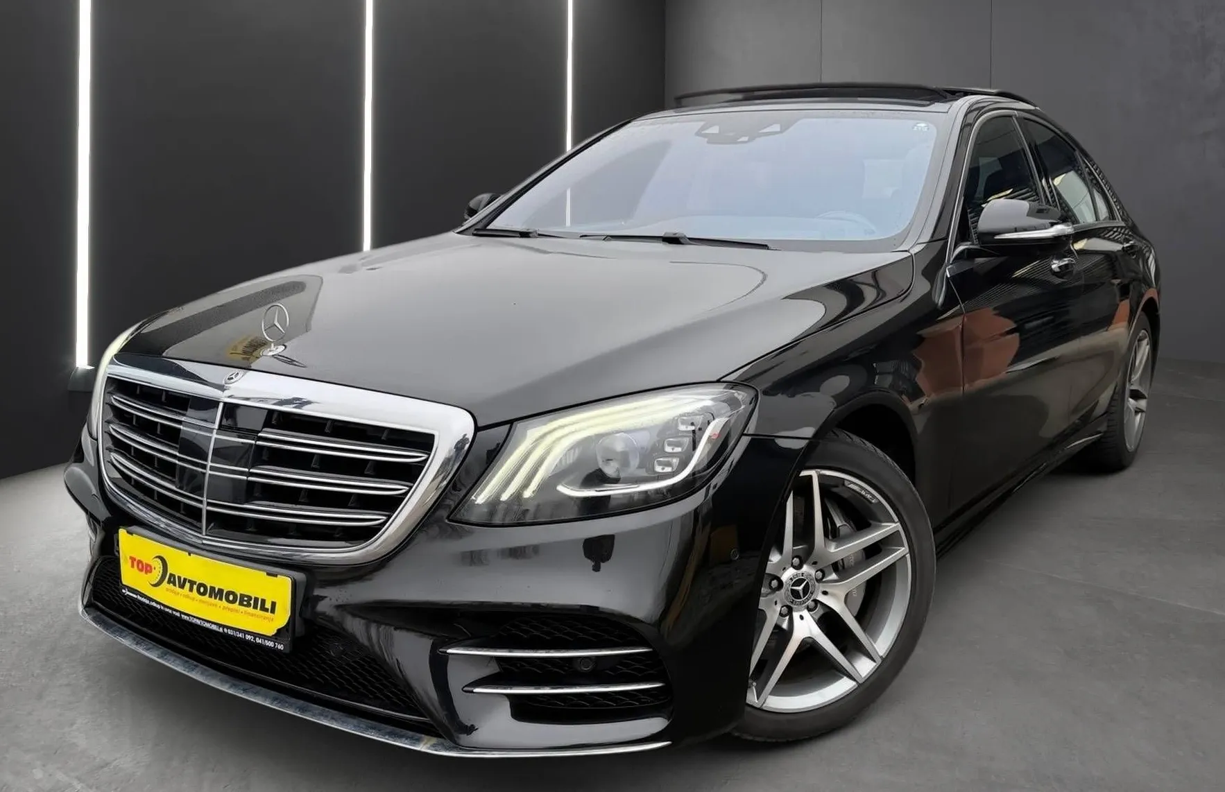 Zunanja slika - Mercedes-Benz S-Razred - 350d 4MATIC AMG LINE PANO MASAŽA ACC 360 ZRAČNO .. - 1