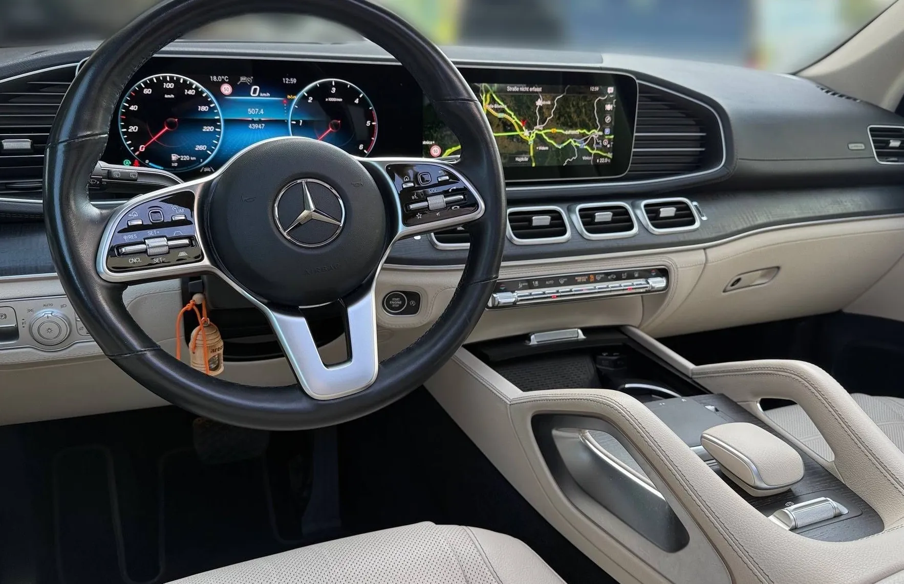 Zunanja slika - Mercedes-Benz GLE-Razred - GLE 400d 4MATIC AMG ACC FUL LED ZRAČNO HUD 360°KAM - 18