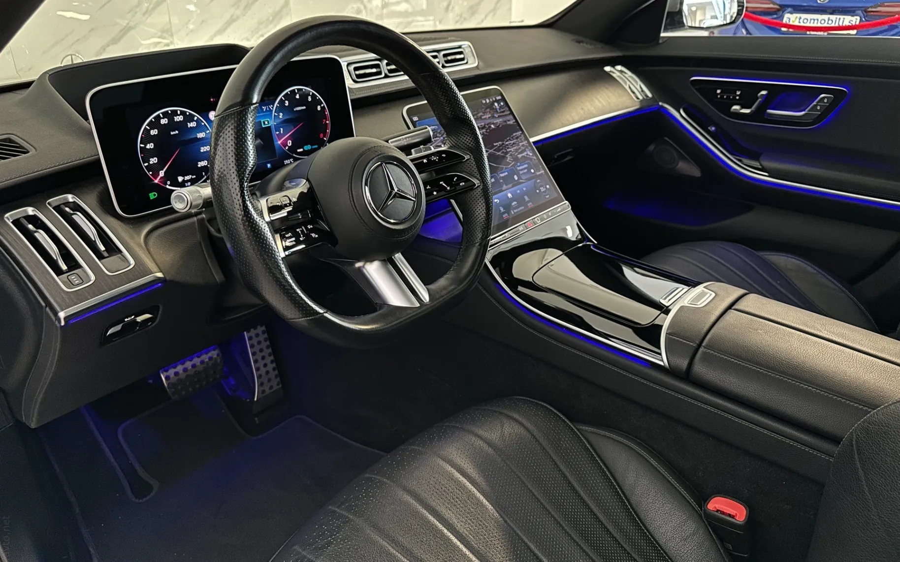 Notranja slika - Mercedes-Benz S-Razred - 450 Long|4Matic|AMG|Pano|HUD|Hlaj|Burmester|Klju - 7