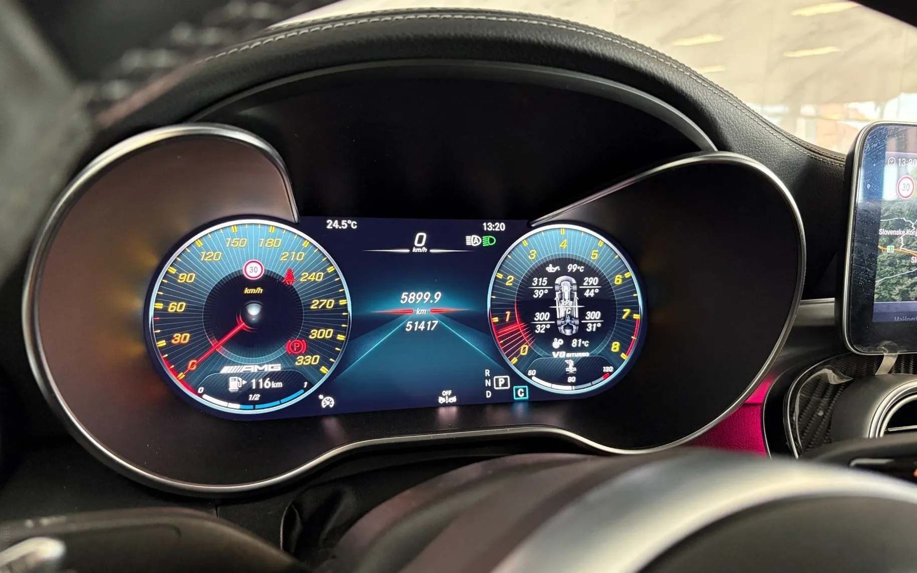 Notranja slika - Mercedes-Benz C-Razred - 63S AMG Coupe... - 12