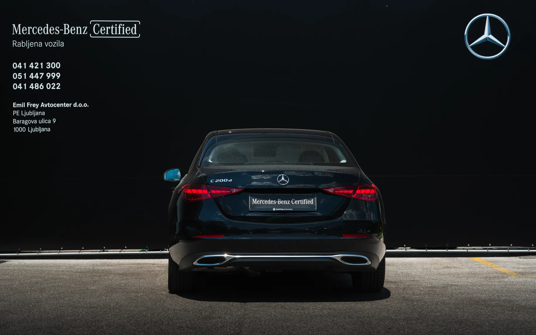 Zunanja slika - Mercedes-Benz C-Razred - C 200 d - 4