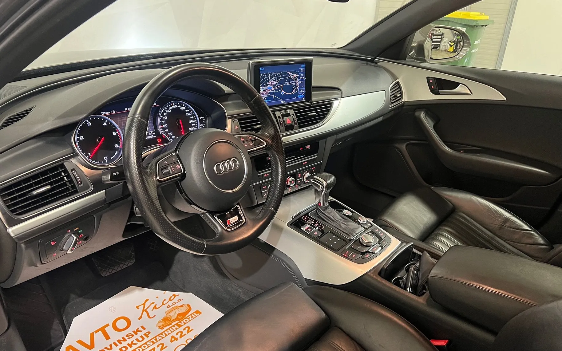 Notranja slika - Audi A6 Avant - 2.0 TDI-S-LINE-LED-AUTO-TEMPOMAT-NAVIGACIJA-PDC... - 9