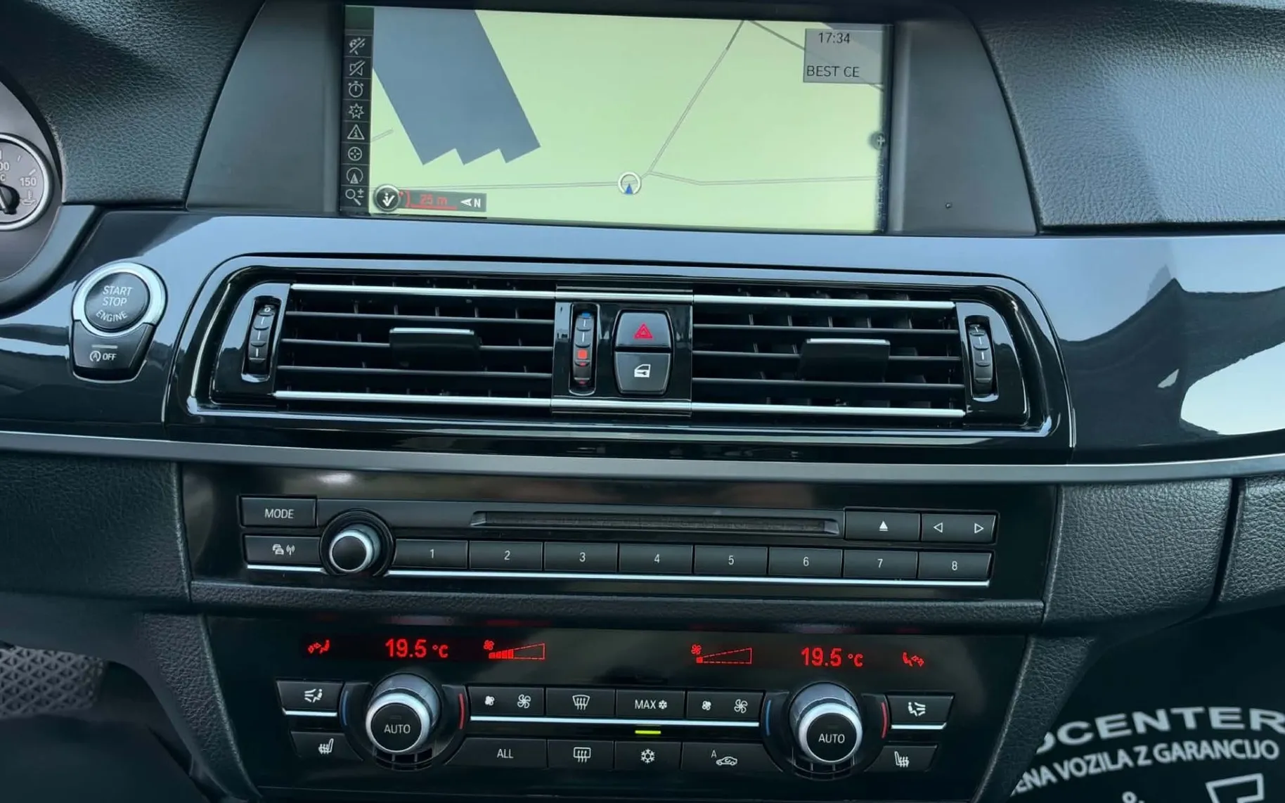 Notranja slika - BMW serija 5: - 520D-AUT-VELIK NAVI-ŠIBEDAH-LIZING ZA TUJCE- - 11