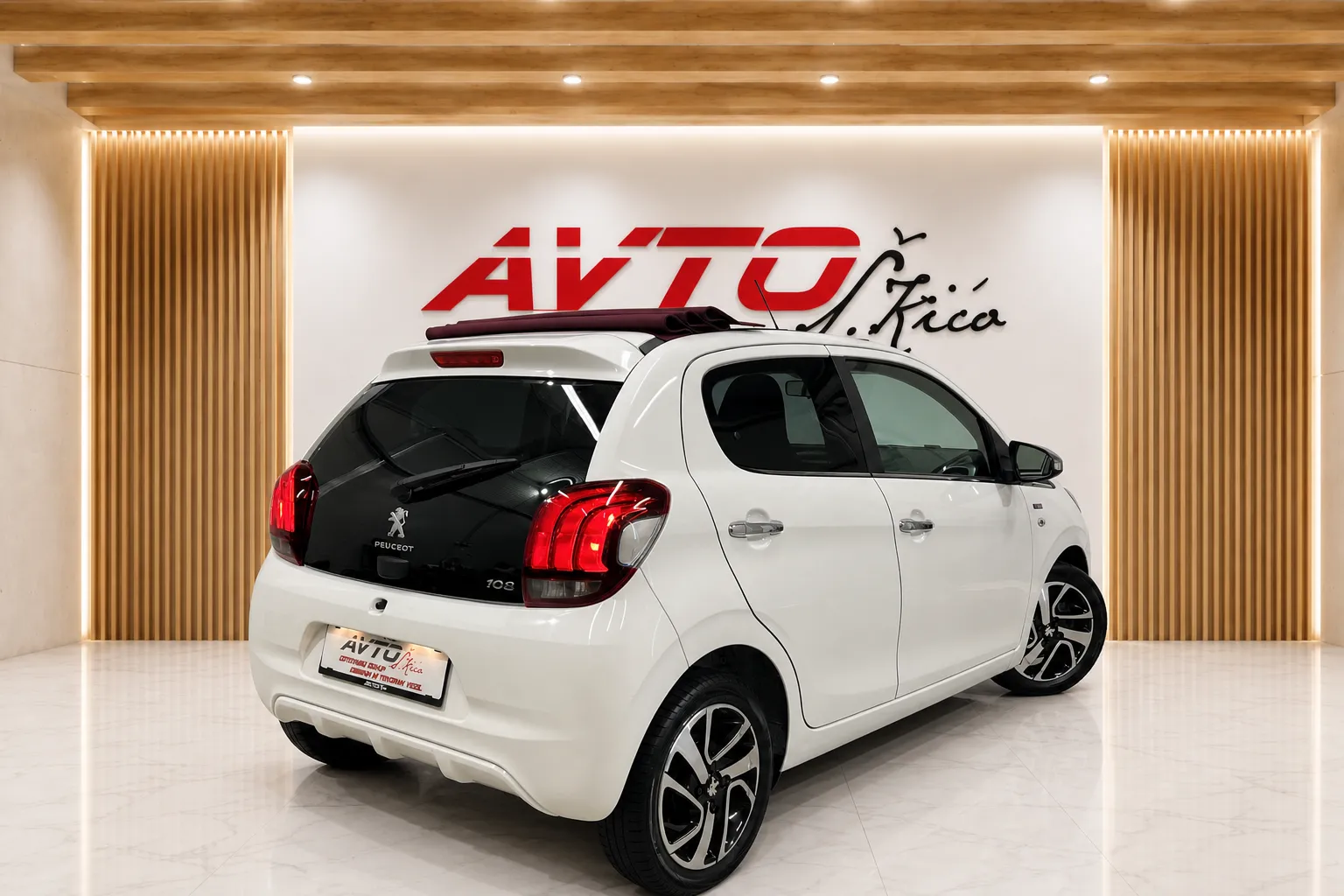 Zunanja slika - Peugeot 108 - 1.2-CABRIO-TEMPOMAT-LED-KAMERA-ALU-ODLIČEN... - 4