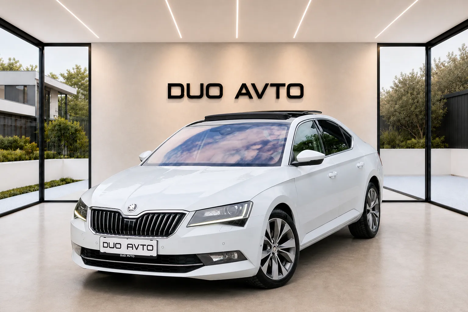 Zunanja slika - Škoda Superb - 4x4-2.0 TDI-DSG-PANORAMA-360KAM.-USNJE-ACC-F1-18.. - 2