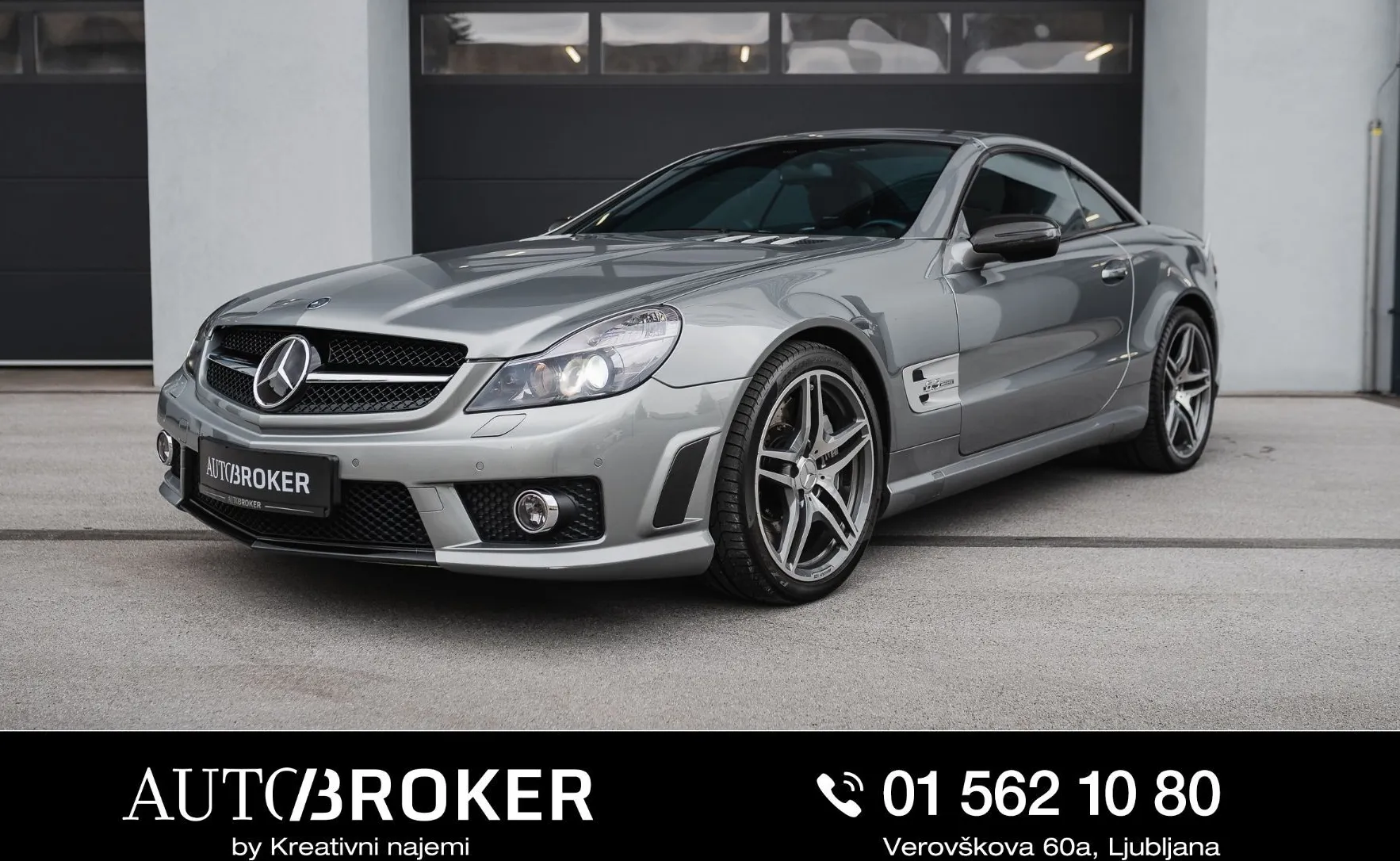 Zunanja slika - Mercedes-Benz SL-Razred - SL 63 AMG PERFORMANCE PAKET ACC TV AIRSCARF - 2