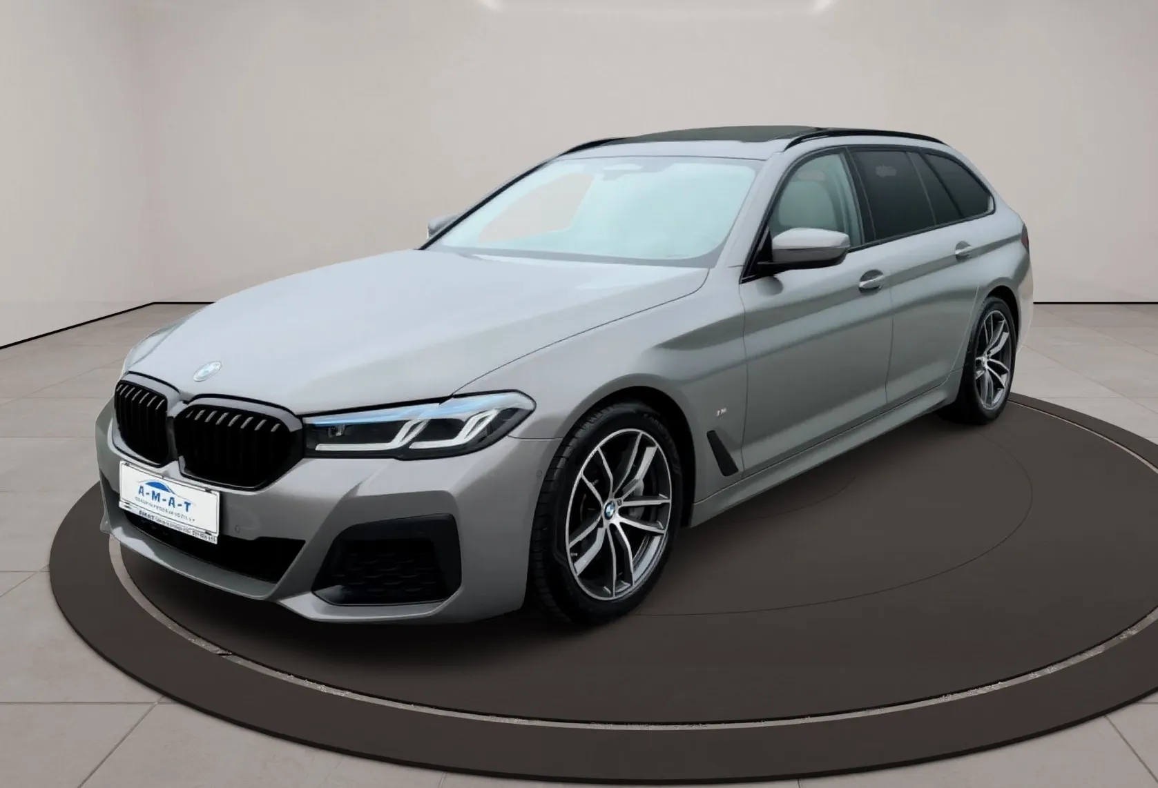 Zunanja slika - BMW Serija 5 - Touring: 530d M Sport Pano Vl. kljuka Laser - 2