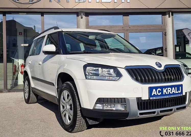 Zunanja slika - Škoda Yeti - Ambition OD TSI 77 kW. IZJEMNO OHRANJEN - 2