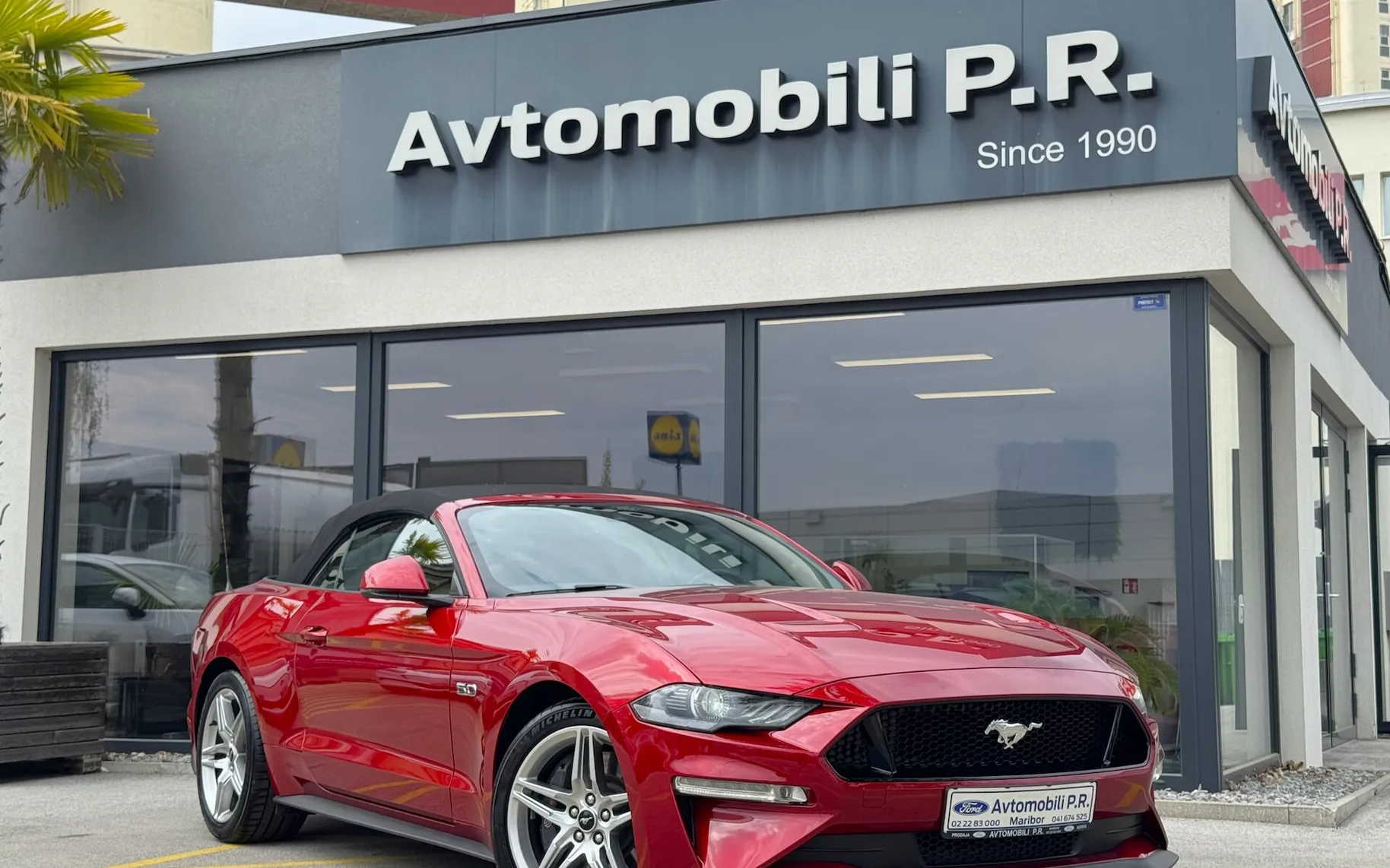Zunanja slika - Ford Mustang - 5.0 V8 GT AVT CABRIO 449KM IZVEDBA 55 LET A - 3