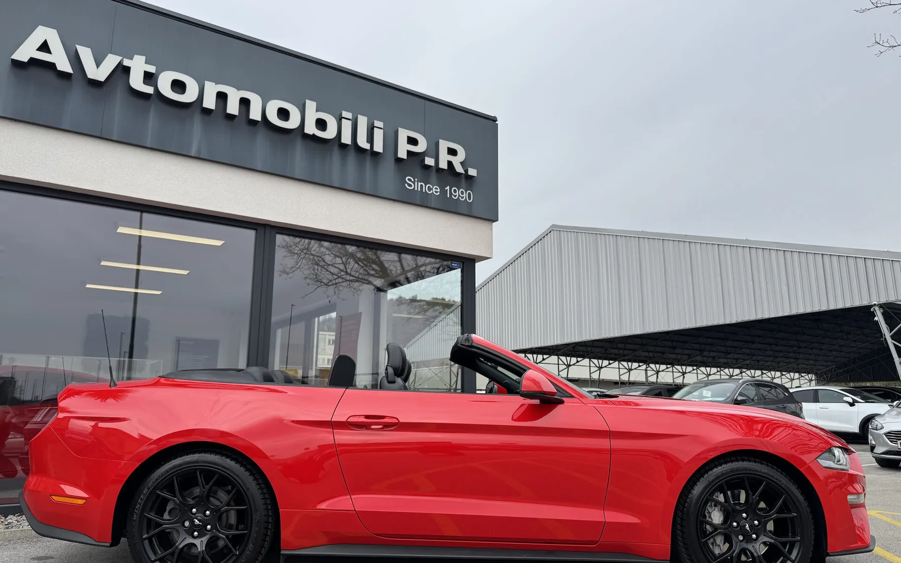 Zunanja slika - Ford Mustang - 2.3 EcoBoost 290KM AVT SLO samo 58.254 km ODLIČEN - 5
