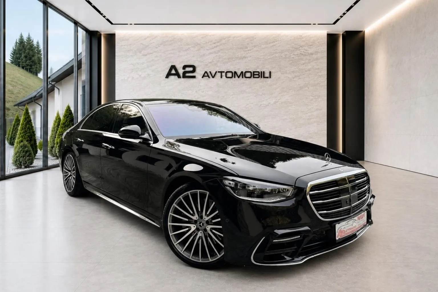 Notranja slika - Mercedes-Benz S-Razred - S 500 4MATIC AMG Line Avt.-MAX OPREMA- - 8