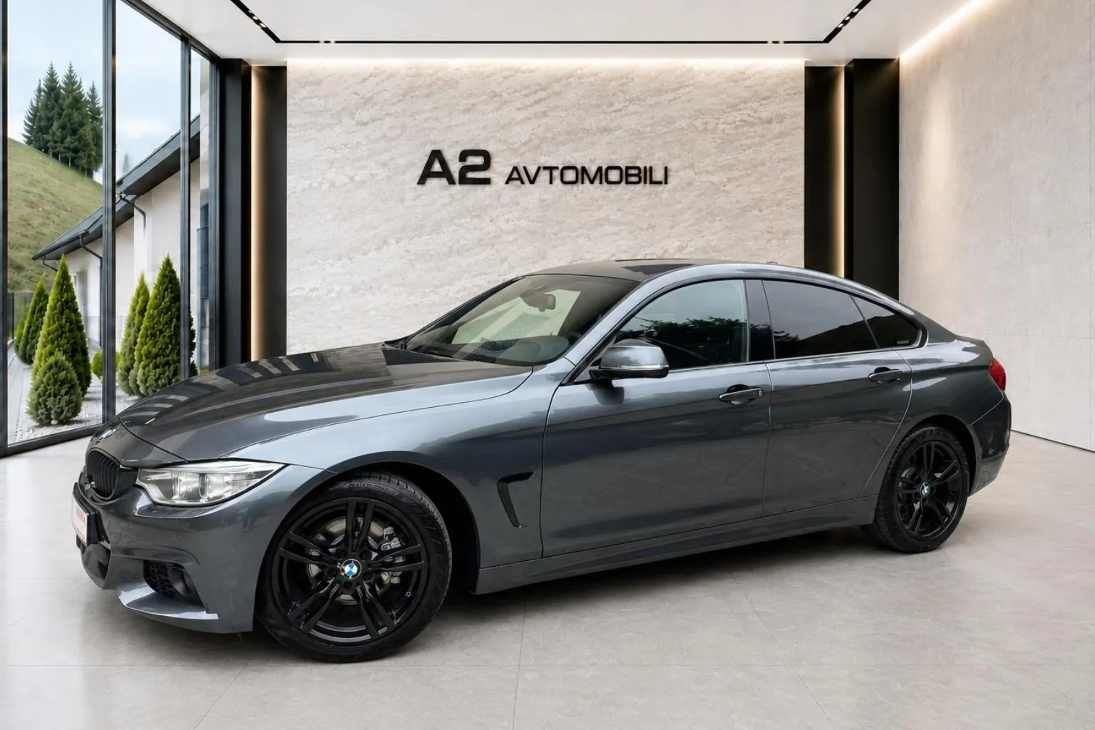 Zunanja slika - BMW serija 4 Gran Coupe: - 420d xDrive  M Sport -NAVI-MEMORY-PDC-ALU- - 3