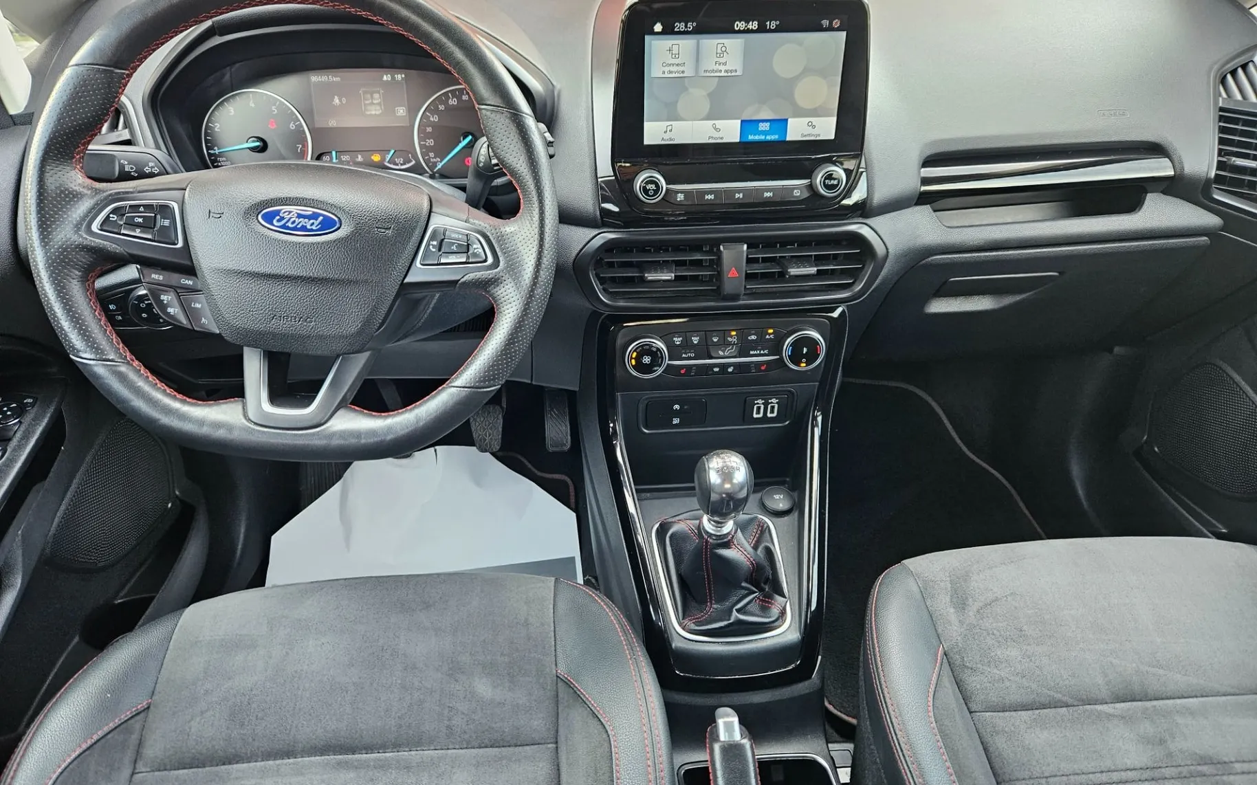 Notranja slika - Ford Ecosport - 1.0 EcoBoost ST-Line S S... - 19