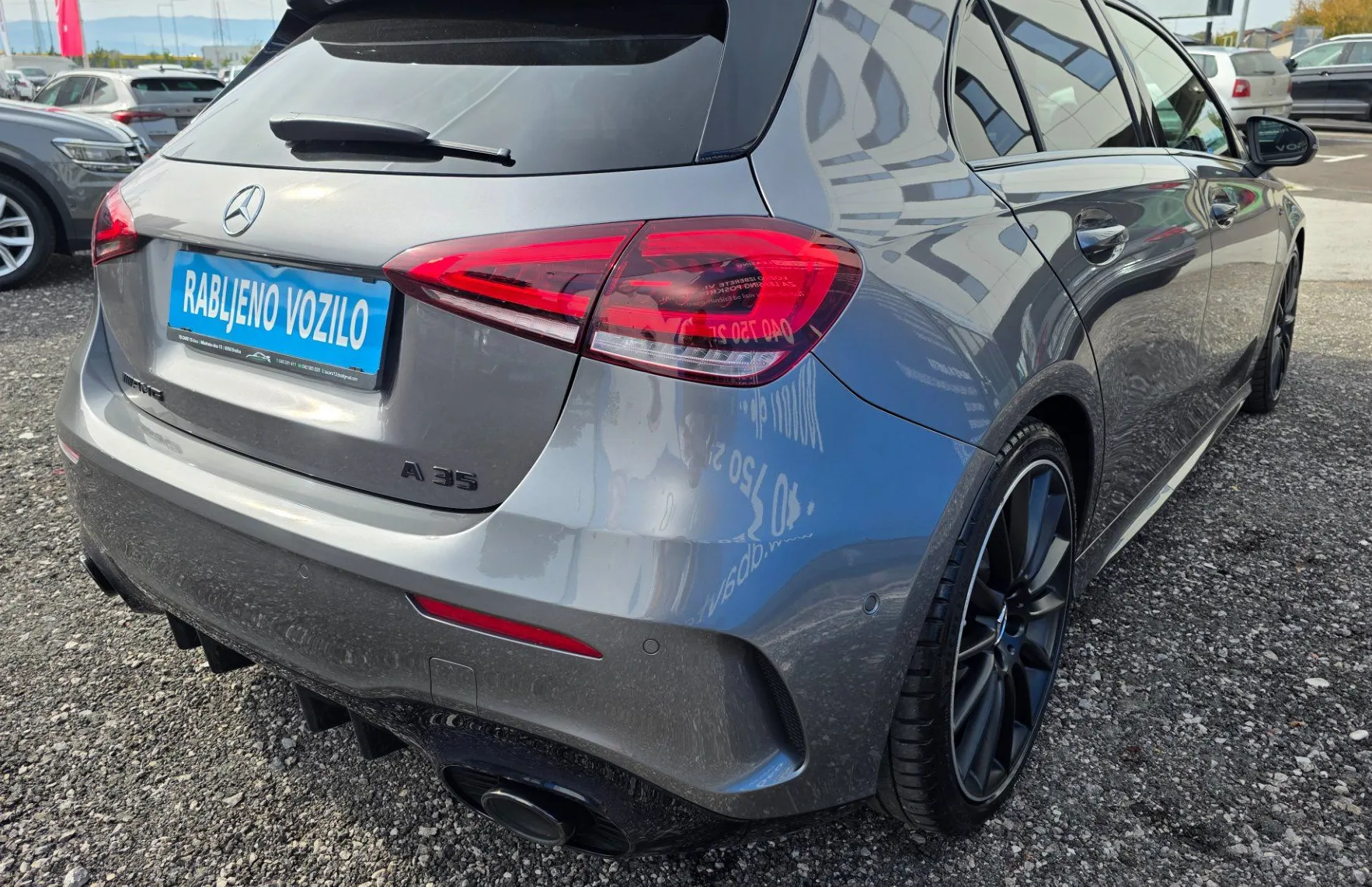 Zunanja slika - Mercedes-Benz A-Razred - A 35 AMG 4MATIC Advance Avt. SLO. beri opombe - 3