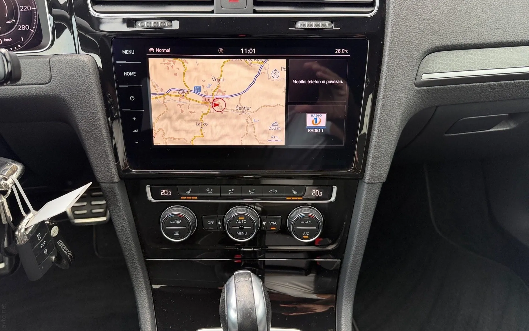 Notranja slika - Volkswagen Golf - GTD 2.0 TDI DSG-ACC-LED-Vl.kljuka-Dynaudio-Kamera. - 9